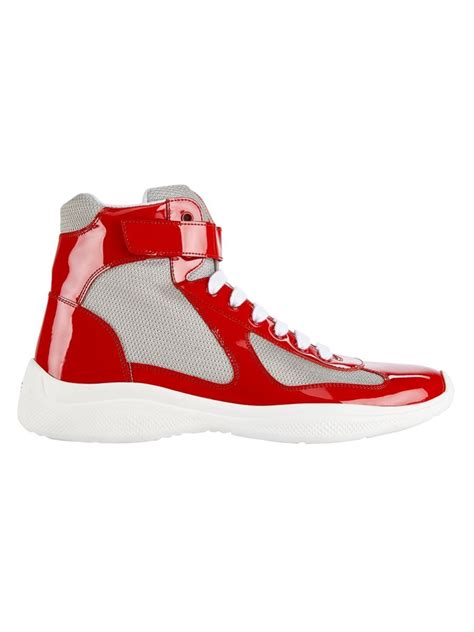 prada sneakers saks off fifth|saks Prada high tops.